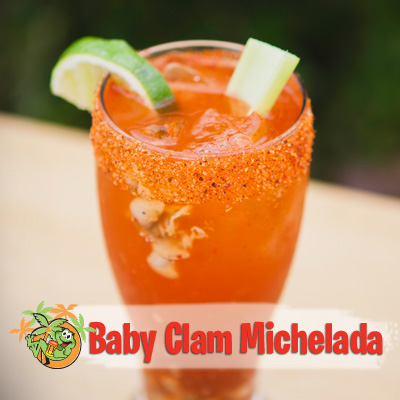 Baby Clam Michelada
